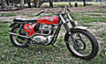 Bsa Spitfire motorbike A4 Photo Print