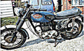 Bsa Starfire motorbike A4 Photo Print