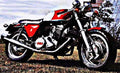Bsa Tempest motorbike A4 Photo Print