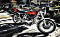Bsa Trackmaster motorbike A4 Photo Print