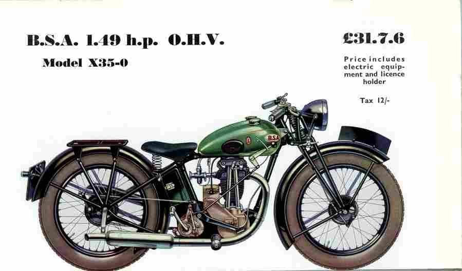 Bsa X35 0 11187 1 Car A4 Photo Print