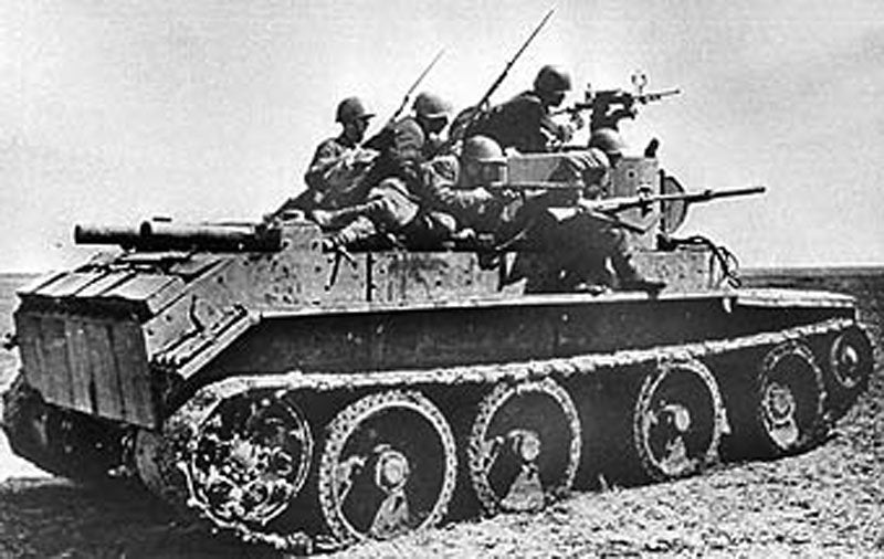 Bt7 Fast Tank Military A4 Photo Print