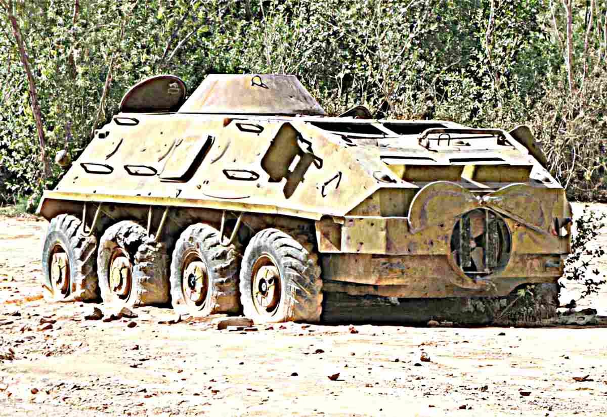 Btr 60 Armored Personnel Carrier 2 (2) Military A4 Photo Print