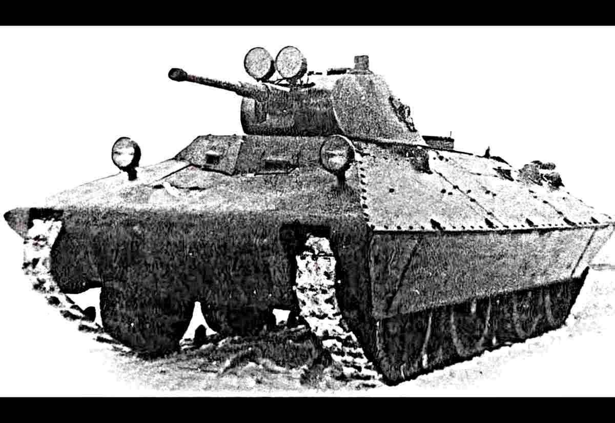 Btsv Light Fast Battle Tank Prototype Soviet Union (2) Military A4 Photo Print