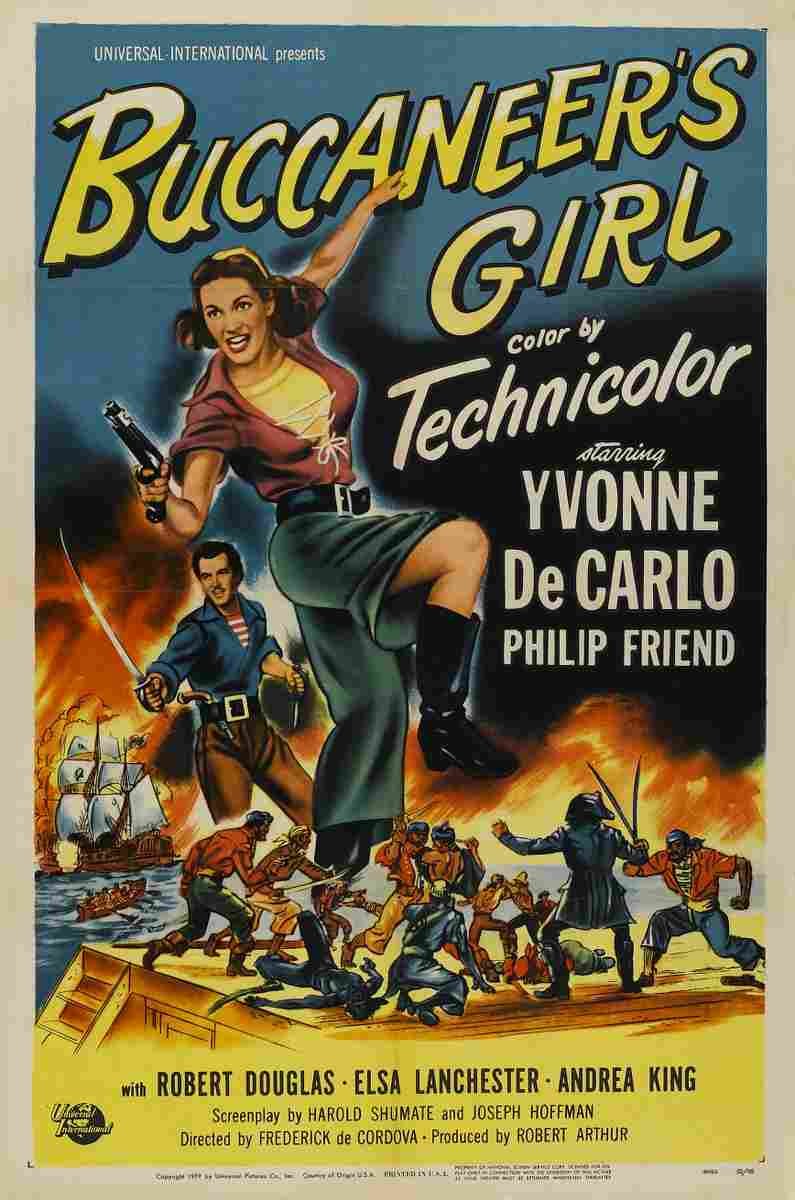 Buccaneers Girl 01  film star poster A4 Photo Print