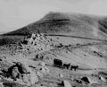 Buckboard and coaches zigzagging down the W Pikes Peak carr Military A4 Photo Print