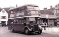 Buckinghamshire Amersham Double Decker Bus to 1950s Vintage A4 Photo Print