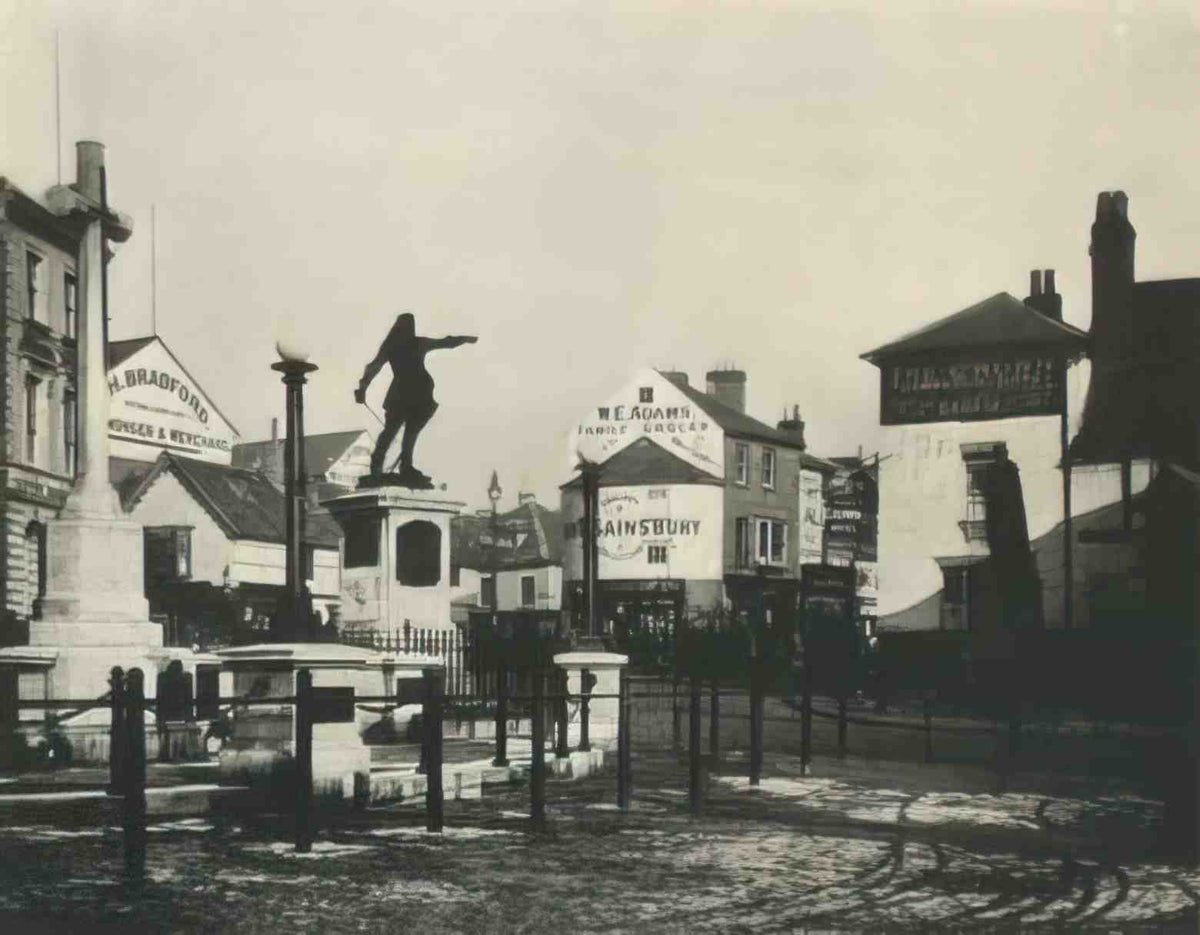 Buckinghamshire Aylesbury Market Square c1930s Vintage A4 Photo Print