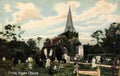 Buckinghamshire Stoke Poges Church Vintage A4 Photo Print