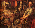 Bueckelaer Joachim Interior Of A Kitchen A4 Photo Print