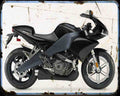 Buell 1125R 2 Motorbike Vintage Aged A4 Photo Print