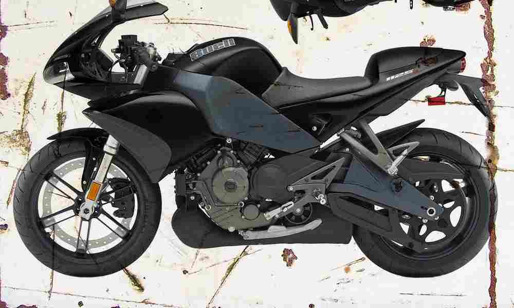 Buell 1125R 2008l Aged Vintage A4 Photo Print