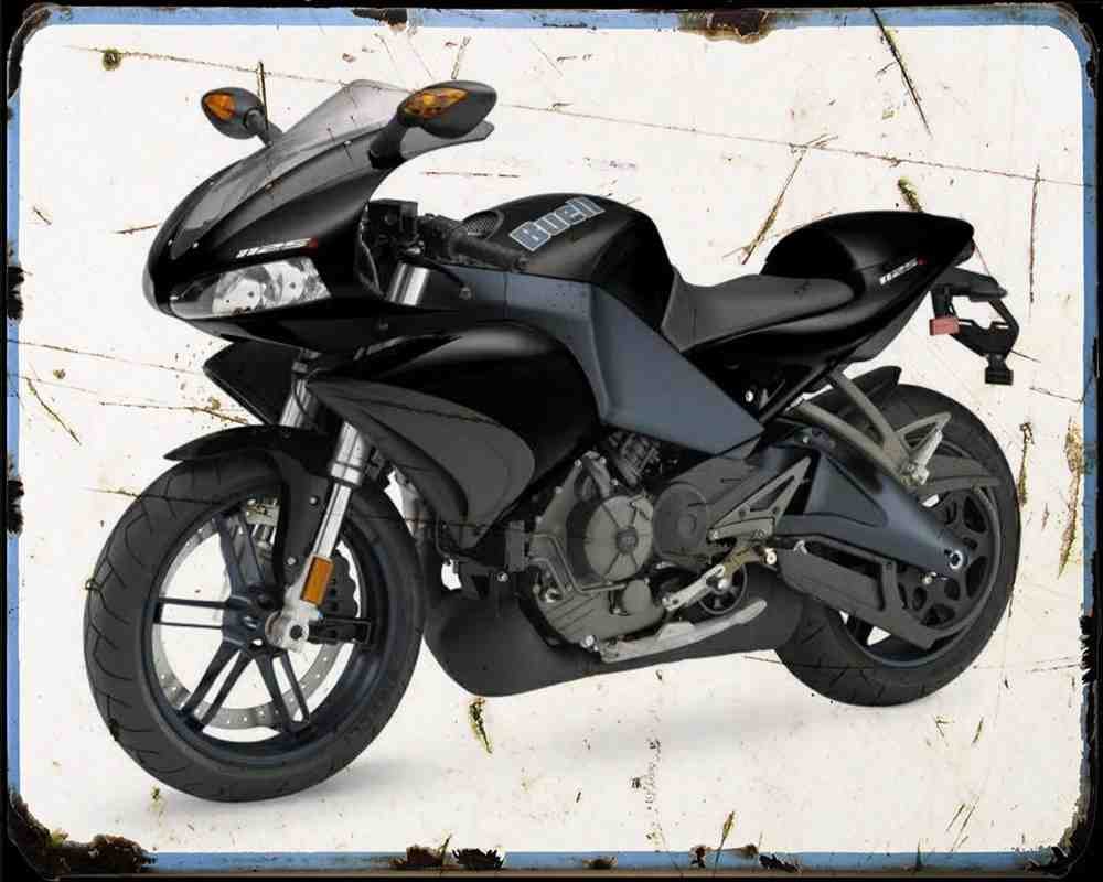 Buell 1125R 4 Motorbike Vintage Aged A4 Photo Print