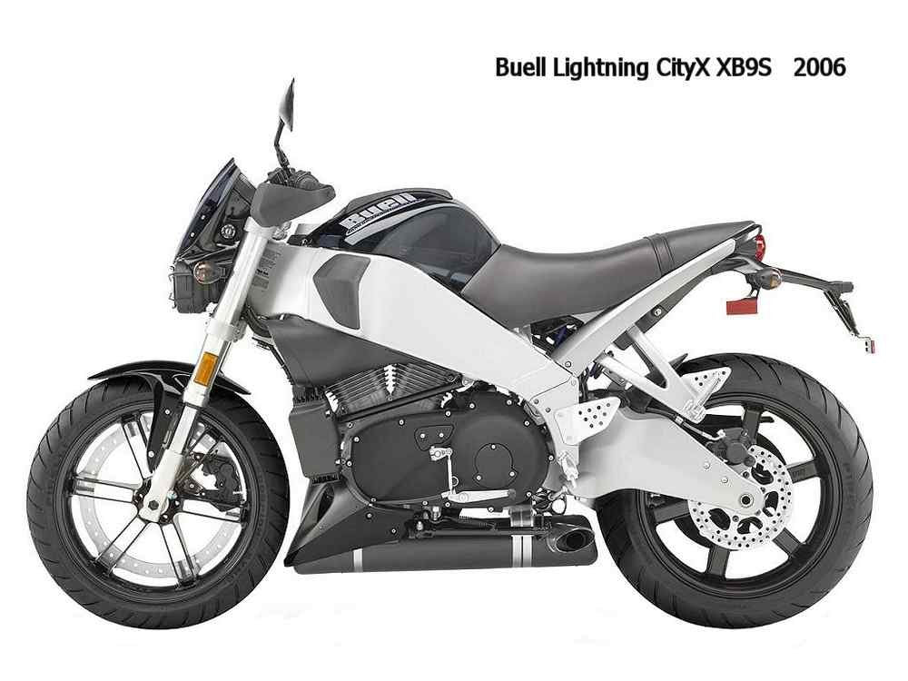 Buell Lightning CityX XB9S 2006 motorbike A4 Photo Print