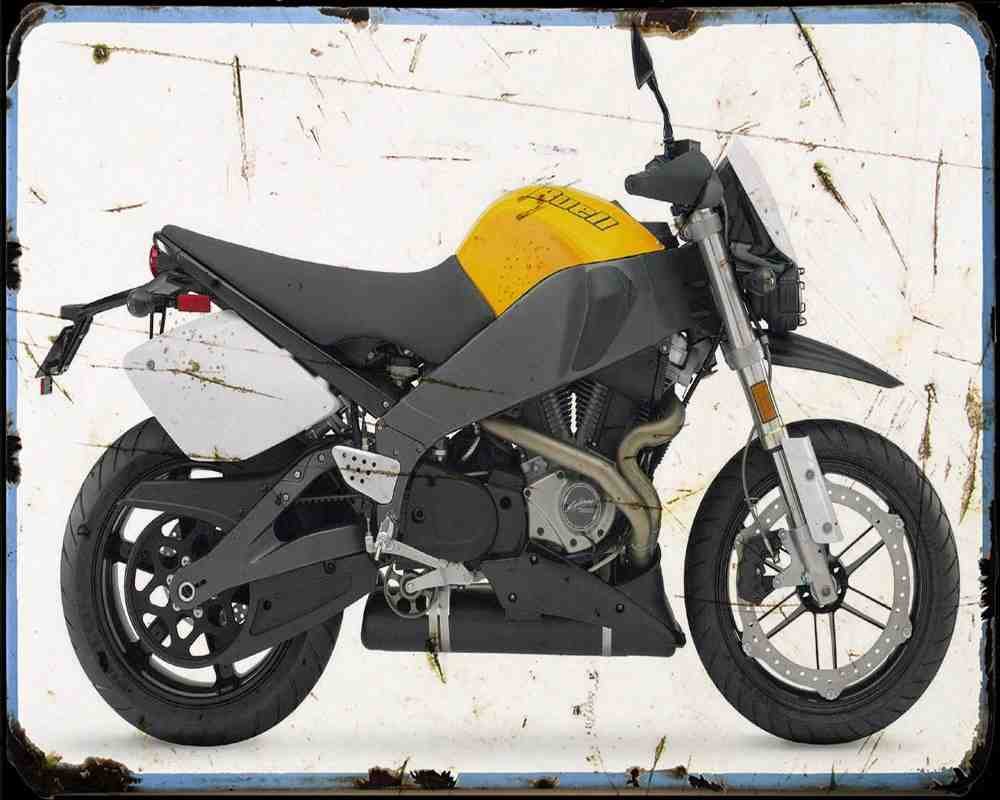 Buell Lightning Super Tt Xb12Stt 3 Motorbike Vintage Aged A4 Photo Print