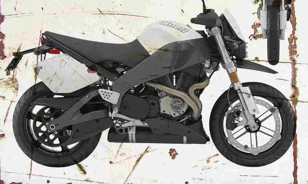 Buell Lightning SuperTT XB12STT 2007 Aged Vintage A4 Photo Print