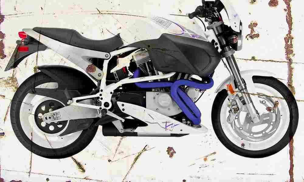 Buell Lightning X1W 2002 Aged Vintage A4 Photo Print