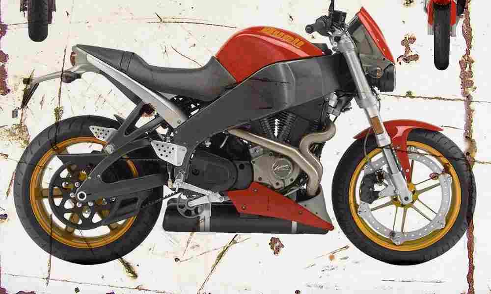 Buell Lightning XB12S 2004 Aged Vintage A4 Photo Print