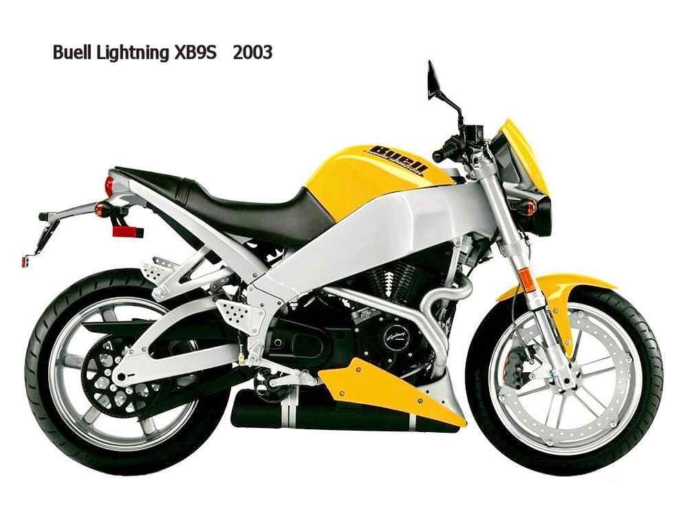 Buell Lightning XB9S 2003 motorbike A4 Photo Print