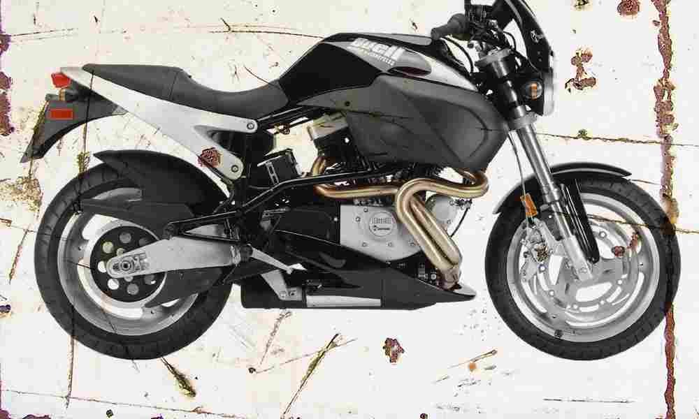 Buell LightningX1 2001 Aged Vintage A4 Photo Print