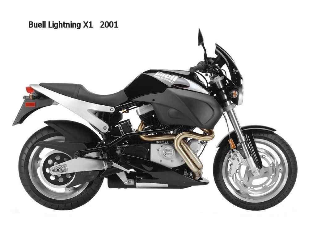 Buell LightningX1 2001 motorbike A4 Photo Print