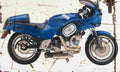 Buell RS1200 1989 Aged Vintage A4 Photo Print