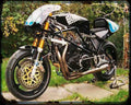 Buell Rr1000R 1 A4 Photo Print Motorbike Vintage Aged