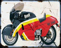 Buell Rr1200 1 A4 Photo Print Motorbike Vintage Aged (2)