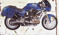 Buell S2 1995 Aged Vintage A4 Photo Print
