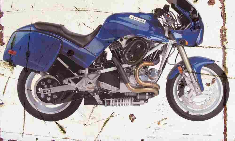 Buell S2 1995 Aged Vintage A4 Photo Print