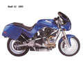 Buell S2 1995 motorbike A4 Photo Print