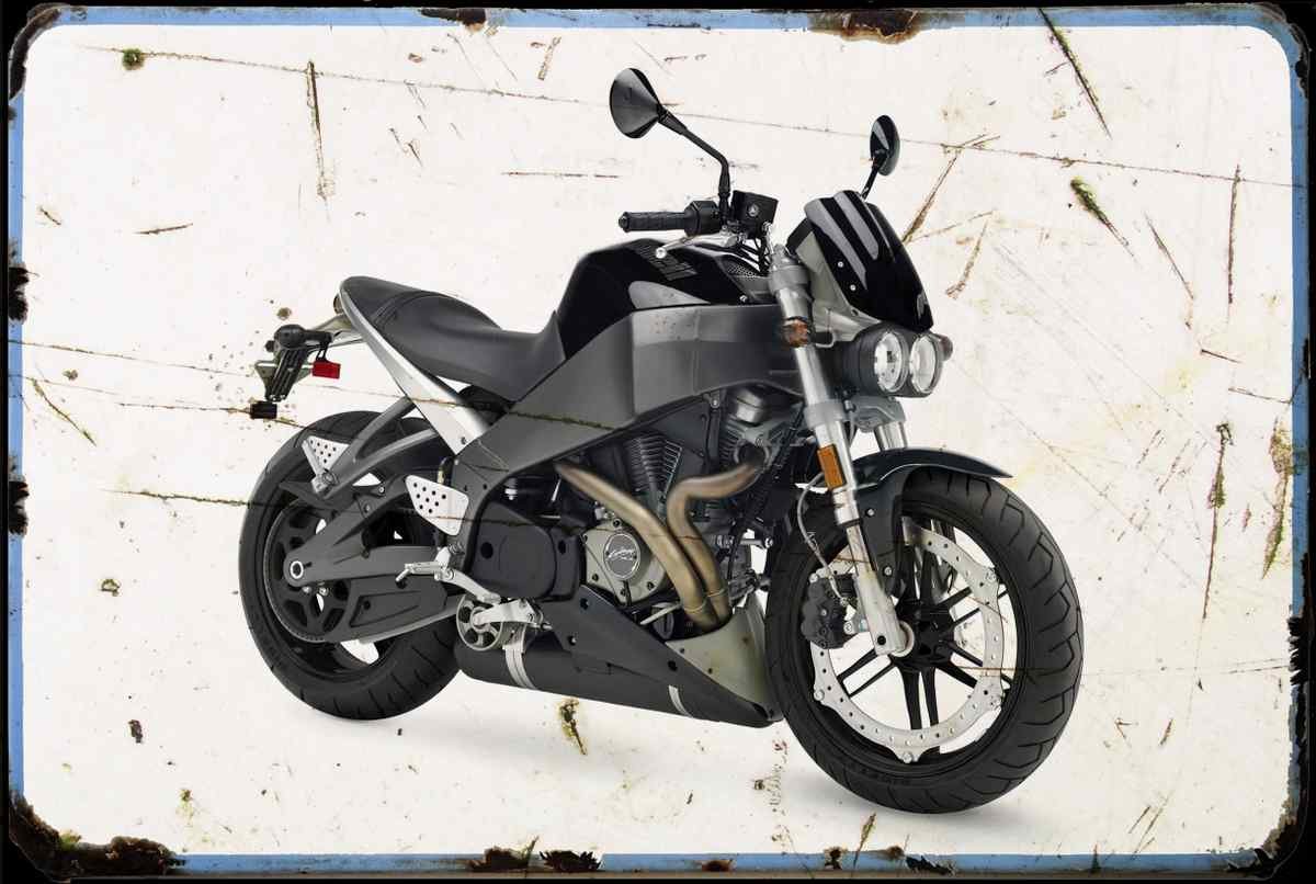 Buell XB12S Lightning 07 2021 aged A4 Photo Print