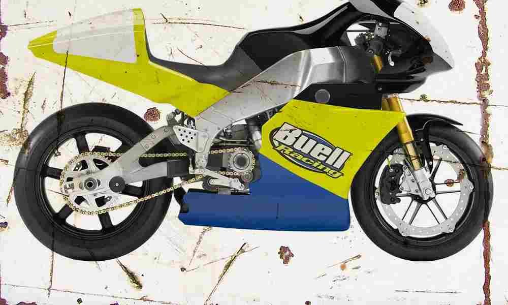 Buell XBRR 2006 Aged Vintage A4 Photo Print
