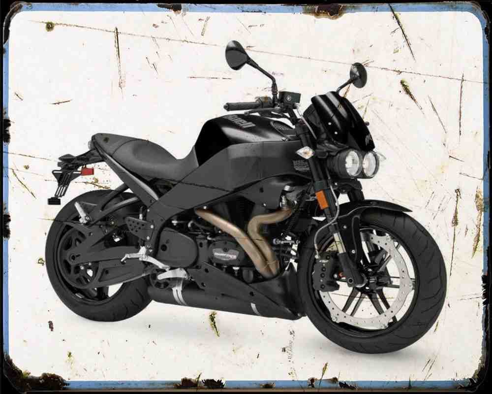 Buell Xb12Cg 10 2 A4 Photo Print Motorbike Vintage Aged