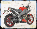 Buell Xb12Ss 06 1 Motorbike Vintage Aged A4 Photo Print