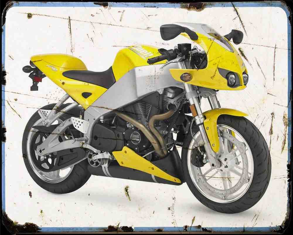 Buell Xb9R 06 1 Motorbike Vintage Aged A4 Photo Print