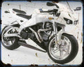 Buell Xb9R 3 Motorbike Vintage Aged A4 Photo Print