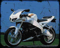 Buell Xb9R 5 A4 Photo Print Motorbike Vintage Aged