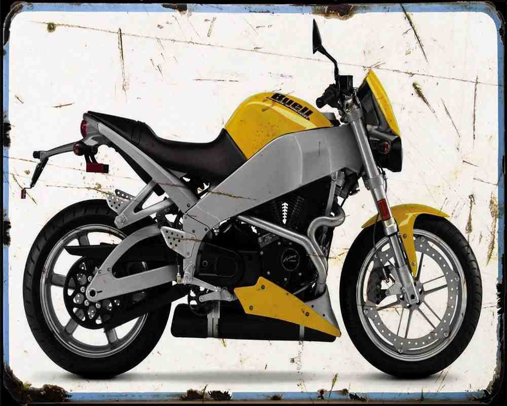 Buell Xb9S 2 Motorbike Vintage Aged A4 Photo Print
