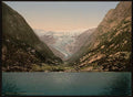 Buerbrae Glacier I Odde Hardanger Fjord Vintage A4 Photo Print