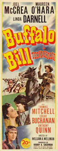 Buffalo Bill 1944 03  film star poster A4 Photo Print
