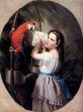 Buhler Fritz Zuber The Lesson A4 Photo Print