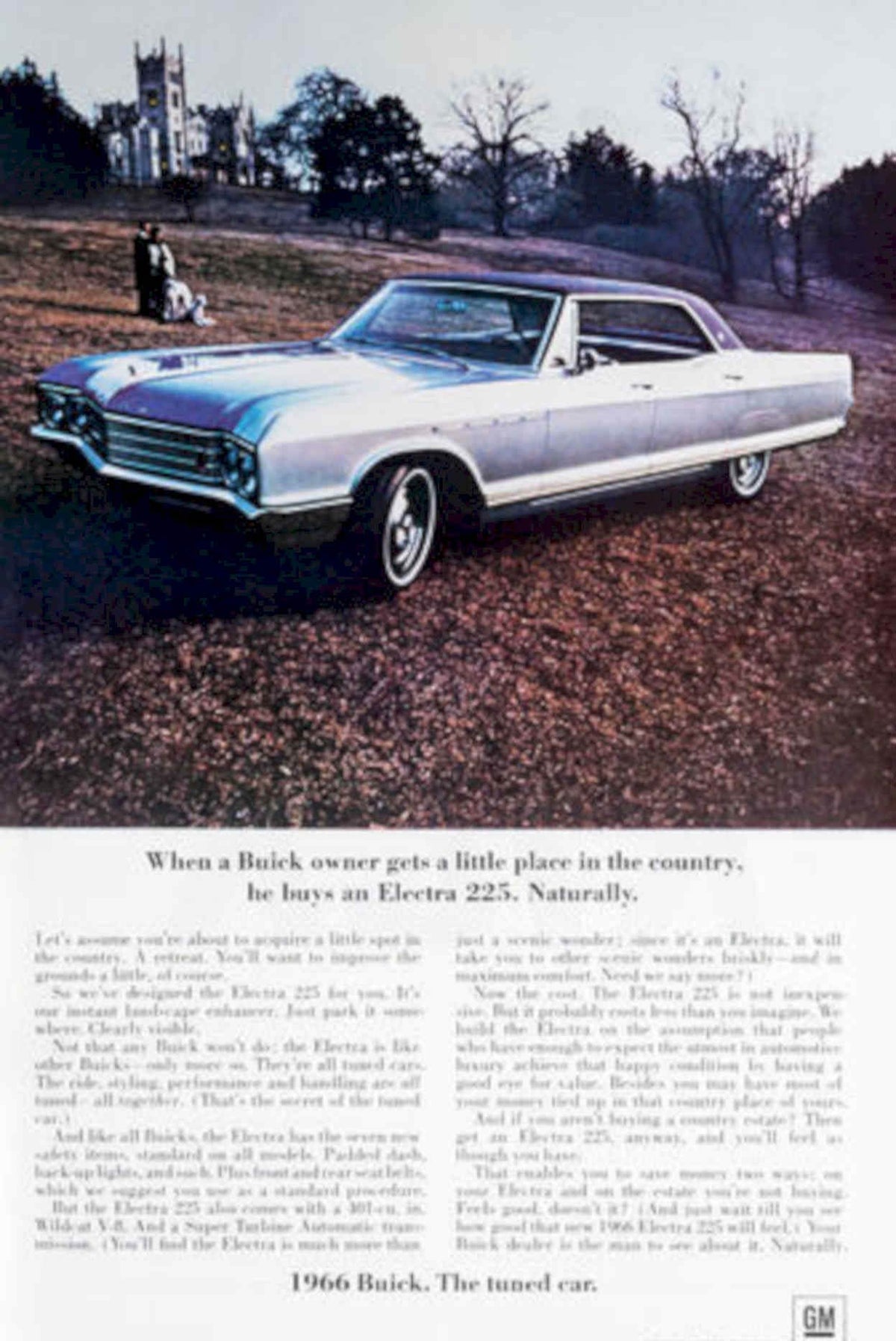 Buick Electra 1967 Vintage Retro Advert Poster A4 Photo Print