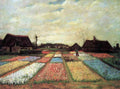 Bulb Fields Van Gogh A4 Photo Print