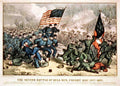 Bull Run 2 Vintage A4 Photo Print