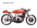 Bultaco 250TSS 1968 motorbike A4 Photo Print