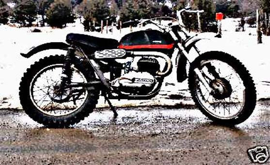 Bultaco Matador Mk Ii motorbike A4 Photo Print
