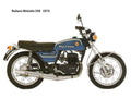 Bultaco Metralla 250 1975 motorbike A4 Photo Print