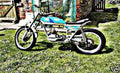 Bultaco Sherpa motorbike A4 Photo Print
