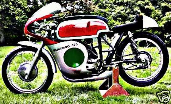 Bultaco Tss250 motorbike A4 Photo Print